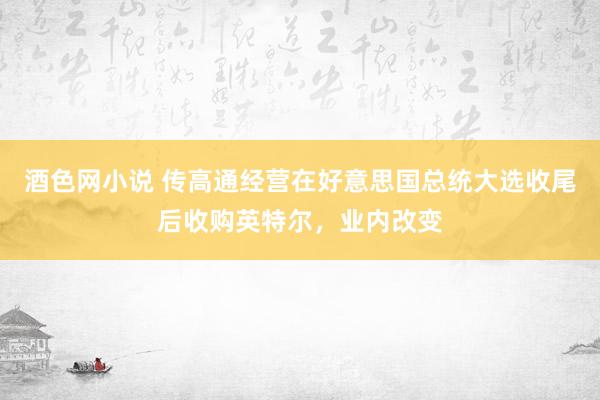 酒色网小说 传高通经营在好意思国总统大选收尾后收购英特尔，业内改变