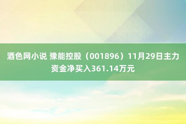 酒色网小说 豫能控股（001896）11月29日主力资金净买入361.14万元